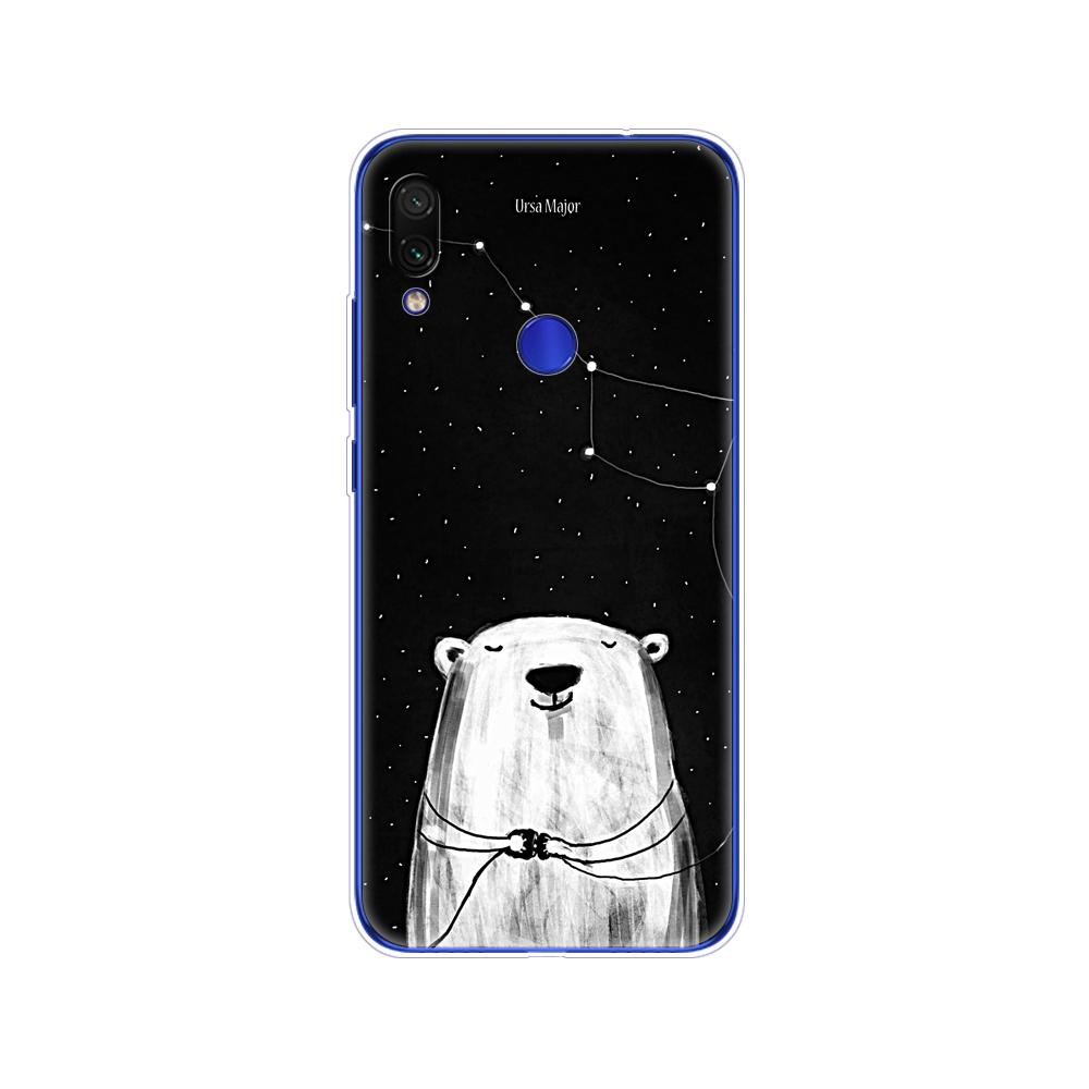 For xiaomi Redmi Note 7 Case Silicone Painting Soft TPU For xiaomi Redmi Note 7 Case 6.3 inch Fundas Coque Redmi NOTE 7 PRO Case