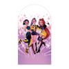 K-POP Demon Hunter Arch Backdrop Cover Girls Birthday Party Decoration Baby Shower Cool Stage Kids Photography Background Wall