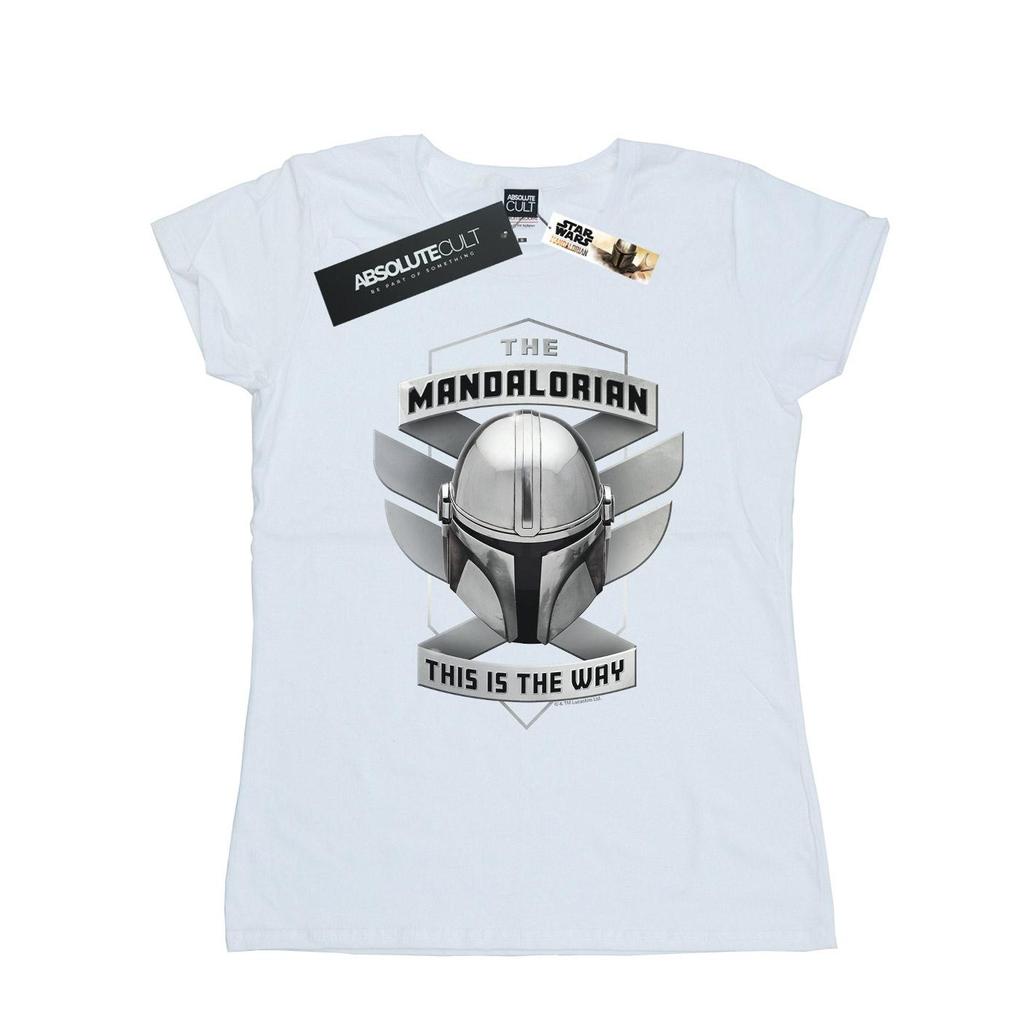 Star Wars Womens/Ladies The Mandalorian This Is The Way Mando Cotton T-Shirt