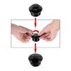 Push Type Motorcycle Gas Caps Quick Release Caps for Motorcycle Fuel Tanks Aluminum Lid for Secure Fit On XL883 & 1200