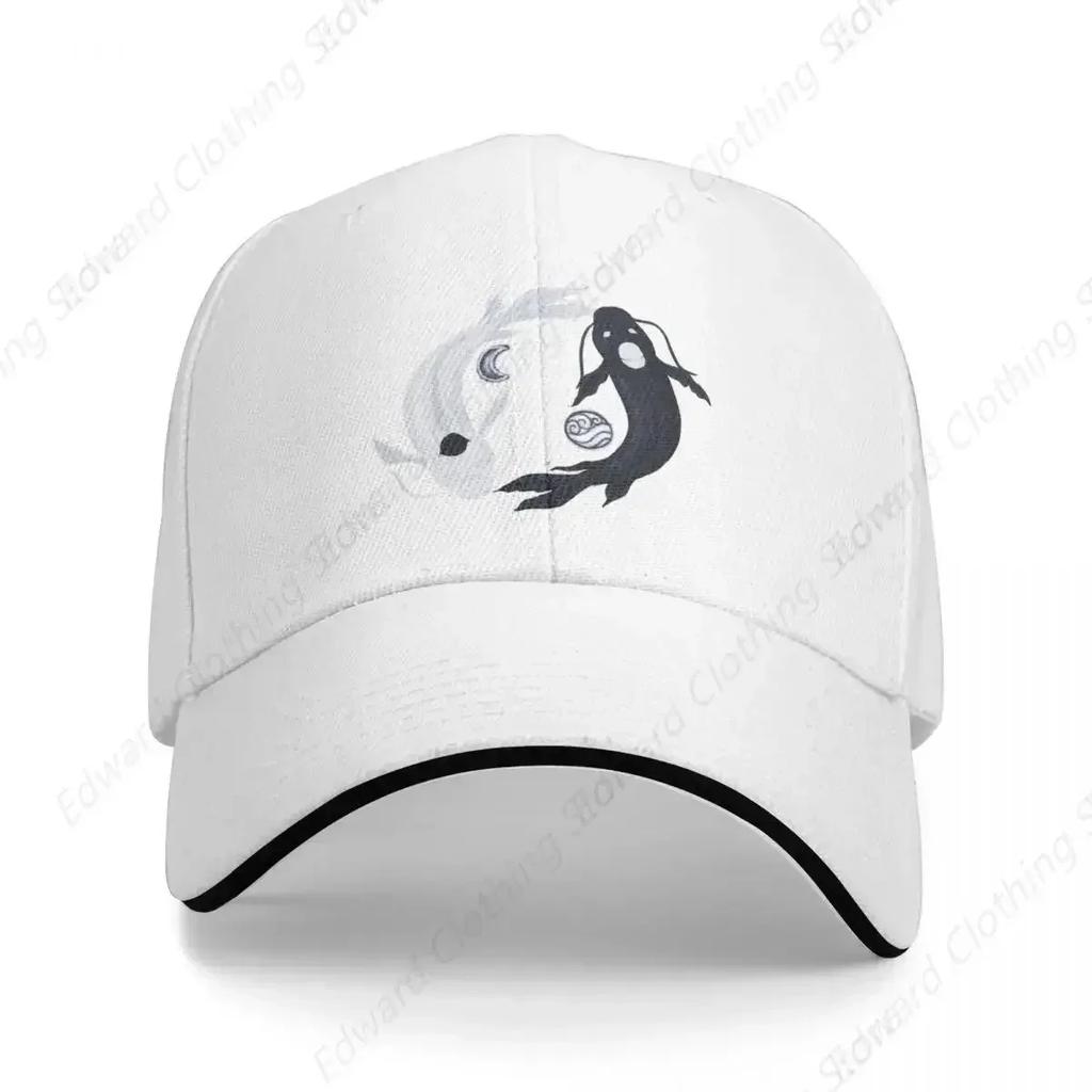 Tui and La With Water Tribe Symbols Baseball Cap Rugby Uv Protection Solar Hat Tea Hat Mens Hats Women's