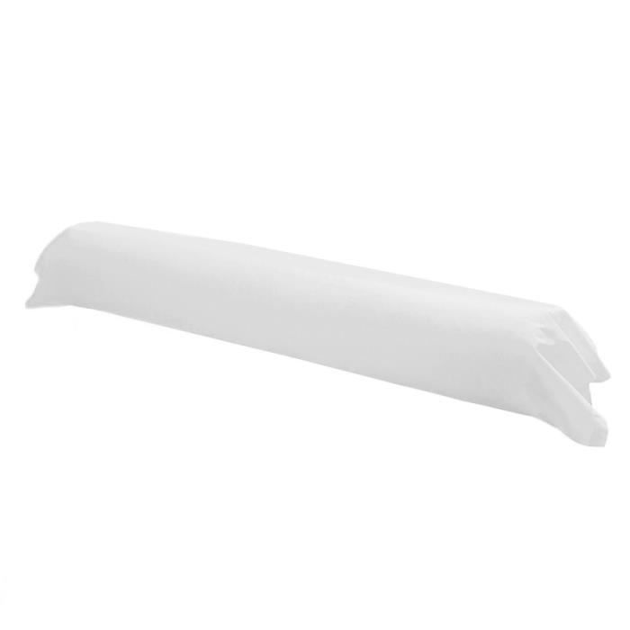 Taie de traversin - 45cm x 185cm - 100% coton - Couleur Chantilly - Confort doux