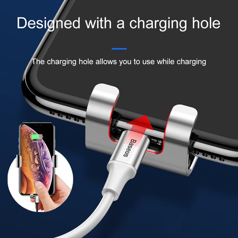 Baseus Schwerkraft Auto Handyhalter Halterung Smartphone Auto Halterung CD-Schlitz Halterung Handyhalter für Auto Ladefunktion