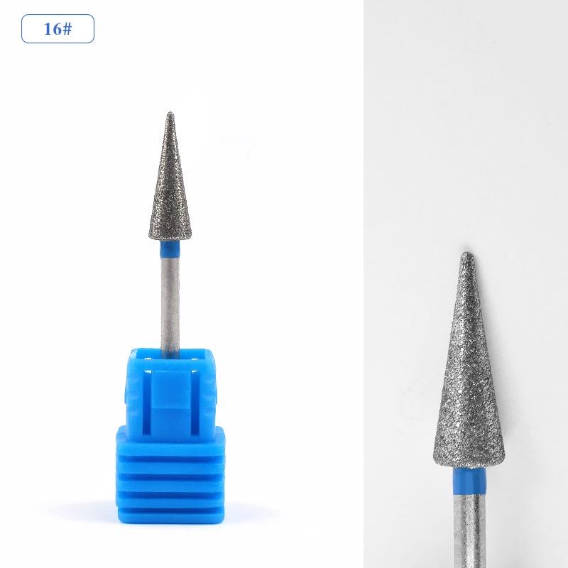 Dispozitiv de tăiat cap de șlefuit de unghii din oțel tungsten pentru manichiură Burghie de metal Freze pentru îndepărtarea unghiilor Instrumente cu gel