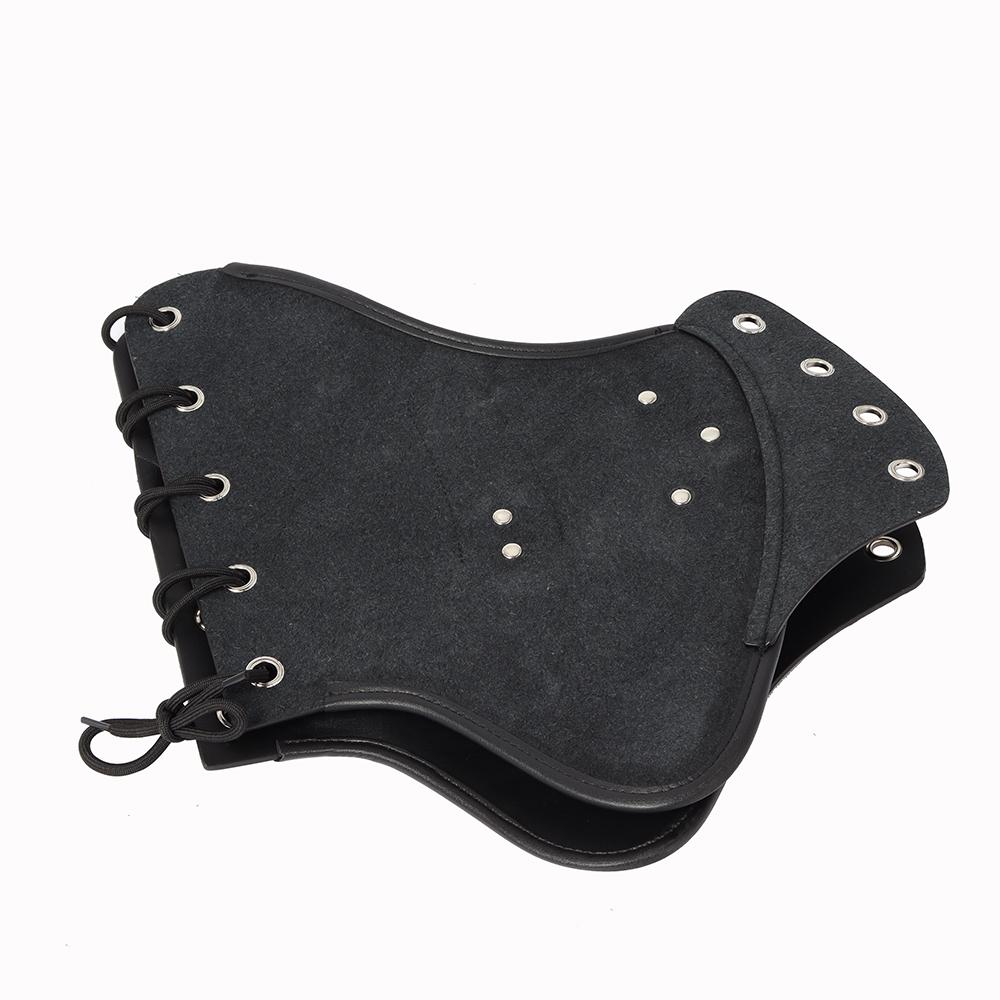 Motorcycle Universal Heat Saddle Shield Deflectors PU Leather Black For Harley Touring Softail Sportster Kawasaki Yamaha Honda