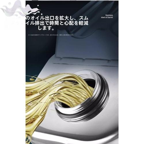 lisBaby Lightweight, Leak-proof, Portable Gasoline Tank with Safety Valve, Stainless Steel, Multi-size (1L/2L/5L/10L/20L) (201, Heavy-duty, Upright 20