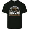 An Old Unisex With a Fishing Rod FisherUnisex Unisexs Light Cotton TShirt