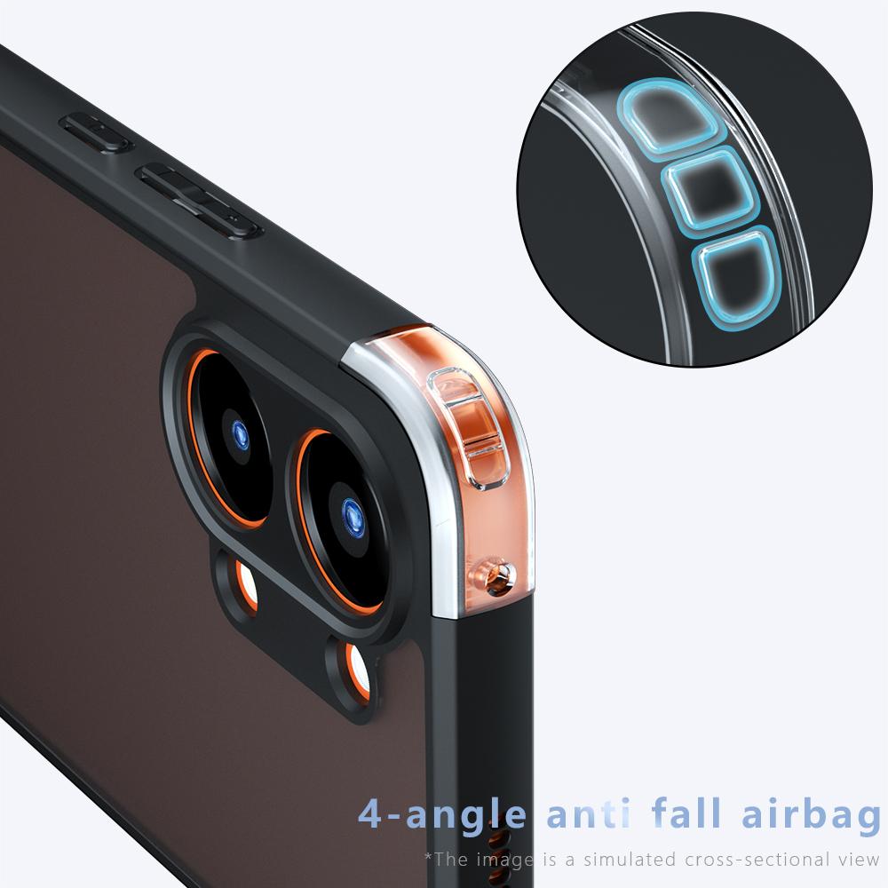 For Poco X8 Pro Max Case Redmi Turbo 5 Max Matte Frosted Translucent Airbag Drop-proof Non-yellowing Anti-Fingerprint Cover