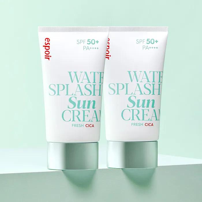 [Espoir]_Water Splash Sun Cream Fresh Cica Duo