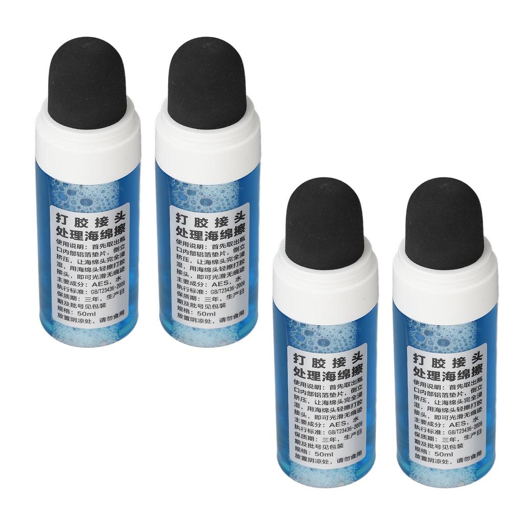 4Pcs Gluing Traceless Scrub Sponge High Elastic Good Absorption Soft for Home Officce Door Window