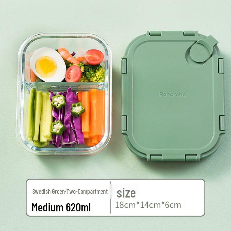 

Zhishi Clark Two-Compartment Lunch Box