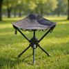 Portable Folding Chairs Swivel Camping Chair Fishing Stool Hiking Gear Aluminum Alloy Fishing Chair Outdoor Furniture Chairs