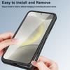 Phone Case For Xiaomi Redmi 14C 4G/14R 5G/A4 5G/Poco C75 4G,Acrylic+TPU Clear Cover with PET Screen Film