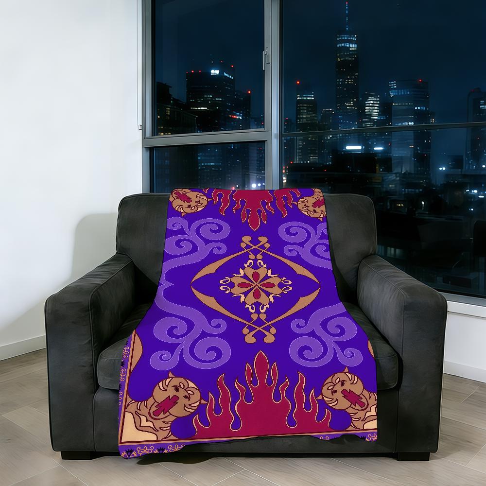 A-Aladdin-S Blanket Rugs Super Warm M-Magic Comfortable Plush Throw Blanket 1992 Child Home Sofa Bedroom Gift