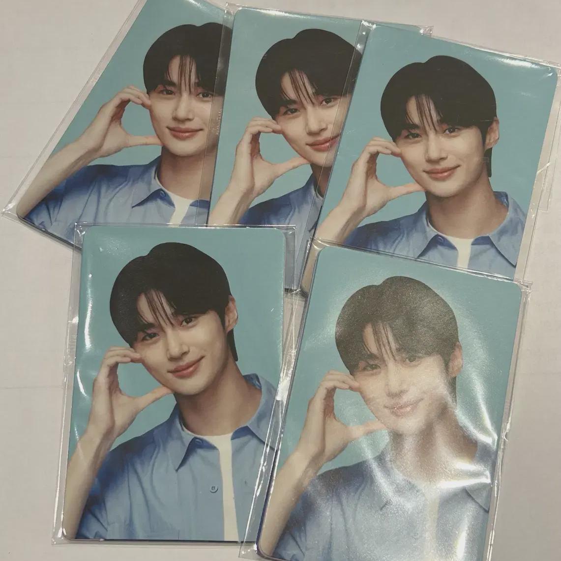 

Фотокарточка Beon Woo-seok+наклейка+2 подстаканника