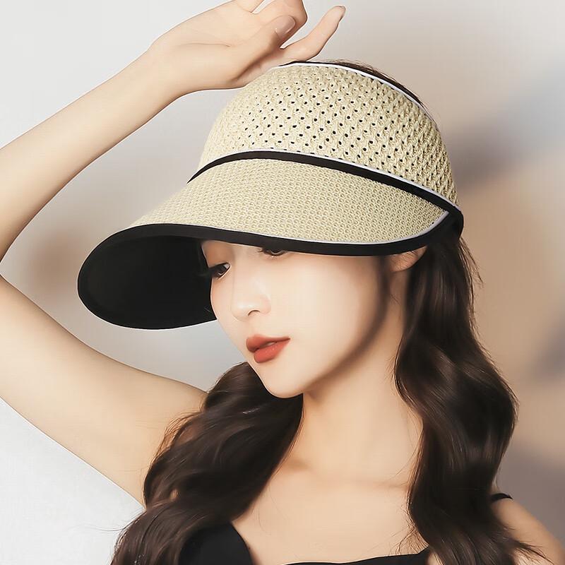 Женская дышащая сетчатая пляжная шляпа от солнца Adjustable