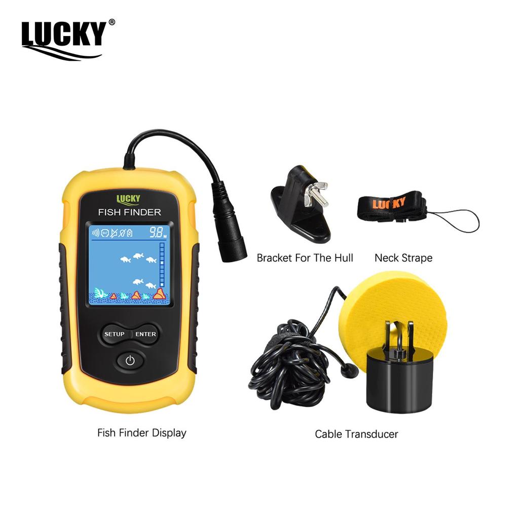 Leqi LUCKY Wired Portable Sonar Fish Finder