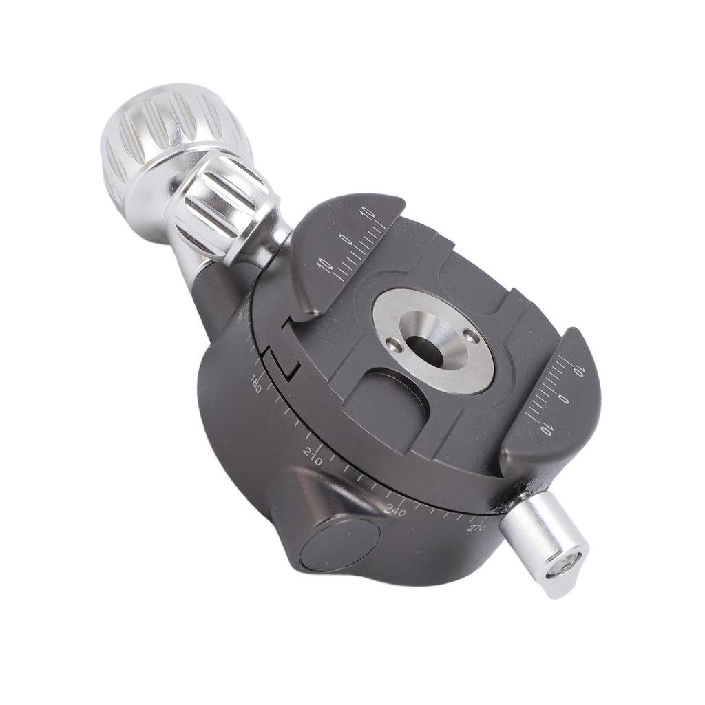 Panorama-Klemme mit Wasserwaage, Universal, Aluminiumlegierung, 360 Grad Drehung, Panorama-Aufnahmeklemme für Arca 3/8