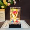 with Transparent Cover Rose Lampshade  Mother's Day Valentine's Day Couple Gift