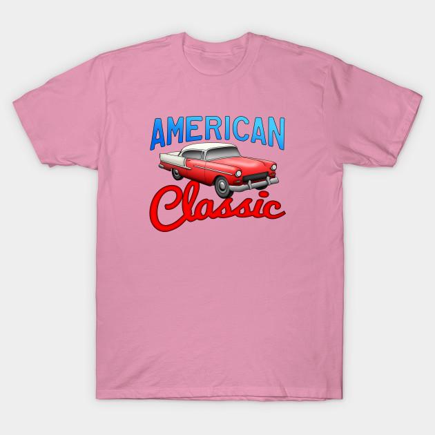 T Shirt Women 1955 Chevy Bel Air Harajuku Print Kawaii Tshirt Summer Short Sleeve Female T-Shirt Top Tee