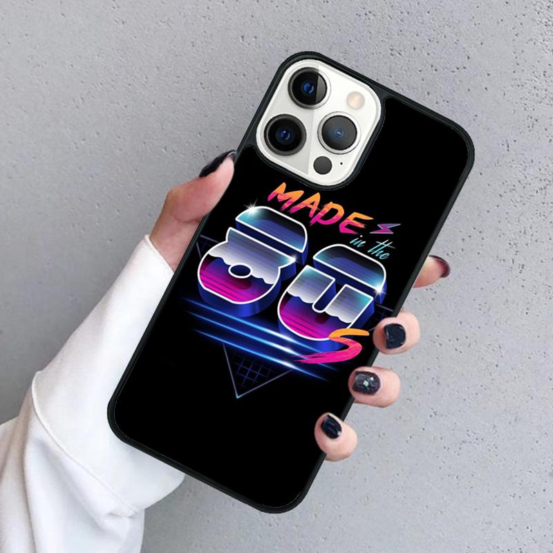 Retrowave Neon 80's Phone Case For iPhone 17 Air 15 16 11 12 13 14 Pro Max Cover For iPhone 17 Air Max Plus Coque Fundas