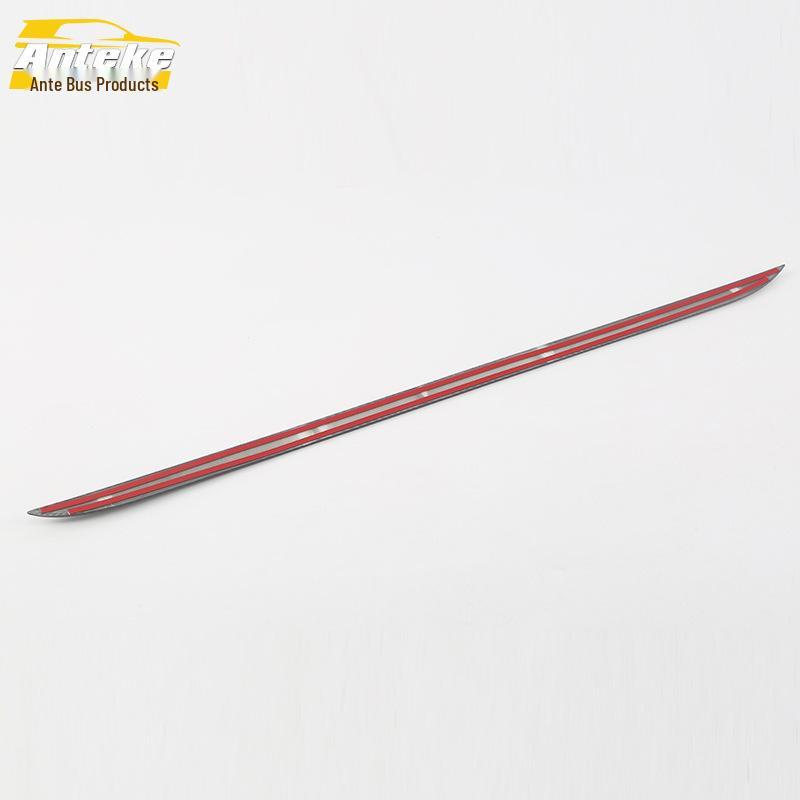 18 XEL Tailgate Trim: Rear Trunk Bright Strip & Anti-Scratch Bumper Guard