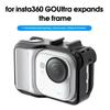 For Insta360 GOUltra Extended Frame Rabbit Cage Protective Shell Snap-on Quick Release Design With Shockproof Flip Cover Parts