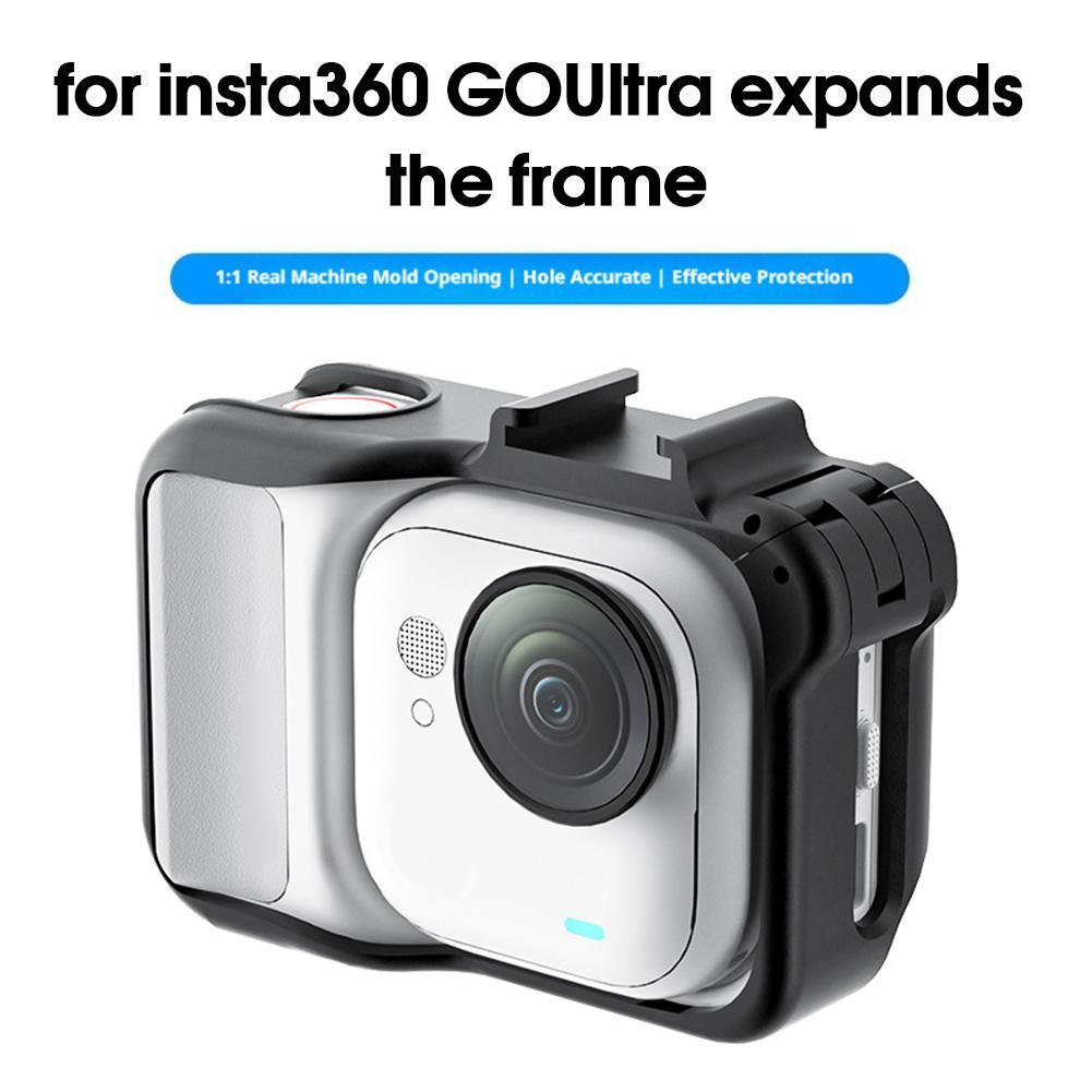 Protective Frame For Insta360 GO Ultra Expandable Frame ABS Rabbit Cage Protective Case Camera Accessories
