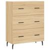 Highboard Sonoma Oak 69.5 x 34 x 180 cm Particleboard