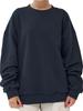2024 Women's European & American Fashion Loose Velvet Pullover Sweatshirt for Autumn/Winter