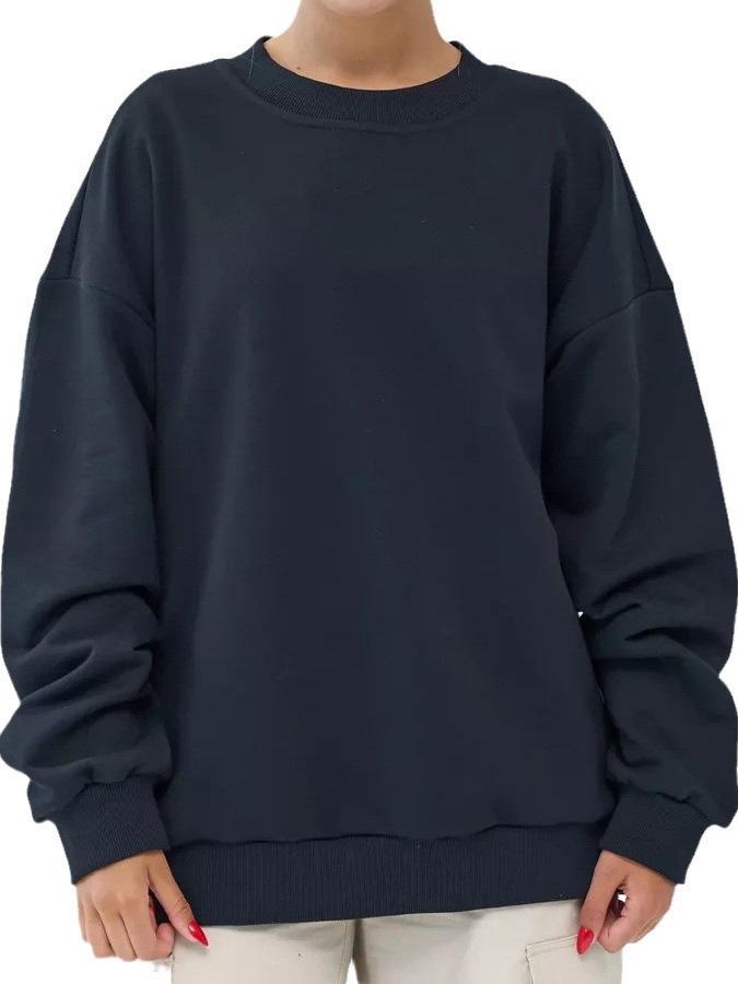 2024 Women's European & American Fashion Loose Velvet Pullover Sweatshirt for Autumn/Winter