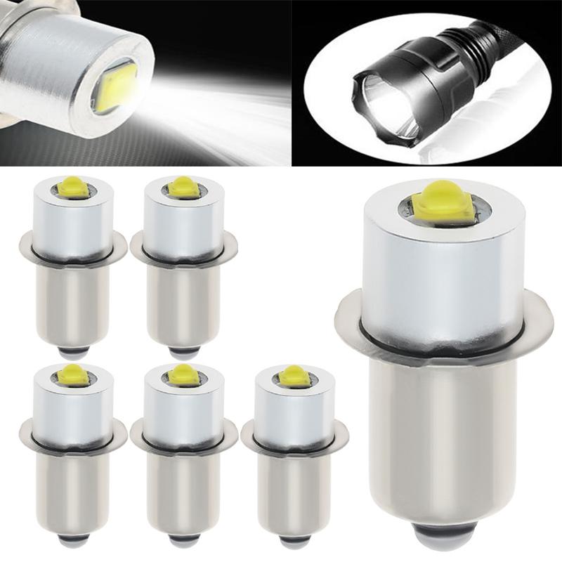 P13.5S 3W Dc3V-12V Dc6V-24V Led Upgrade Lamp Bulb Flashlight Replacement Bulb Torch Emergency Light Bulbs Work Cd Cells