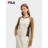 Fila Women's Yang Mi Collection Color-block Knit Long Sleeve T-Shirt