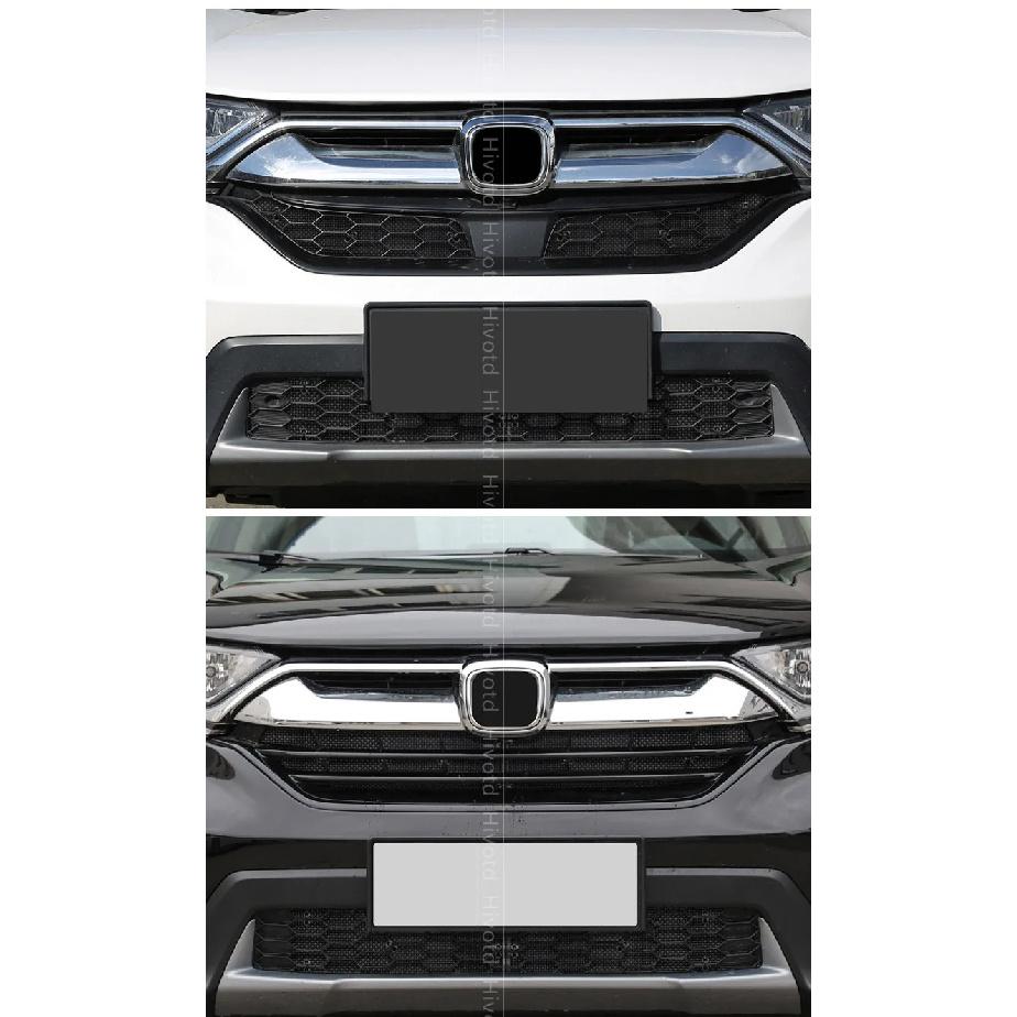 Anti-Dust Car Front Grill Insect Nets Protect Screen Mesh Covers Stainless Steel Decoration Accessories For Honda CRV C-RV 2021