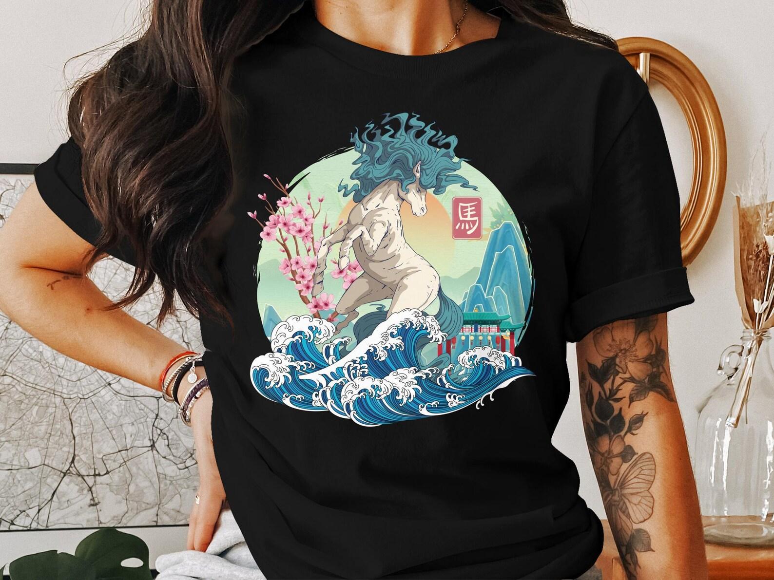 Chinese New Year T-Shirt, Lunar New Year Horse Shirt, Chinese Zodiac Tee, Year of the Horse Gift S