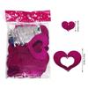 100pcs\bag Valentine's Day Love Pendants (with Lanyard), Wedding and Birthday Party Decorations, Sequin Pendants