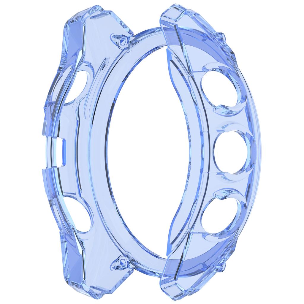 For Garmin Fenix 8 51mm Watch Case Half Wrapped Flexible TPU Protective Cover