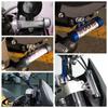 Tubo di Sicurezza per Moto Tassa con Chiave Esagonale Controllo Sicuro Tubo Disco Impermeabile Supporto Cilindrico Accessori Moto
