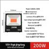 High-Power Black King Kong Outdoor LED Floodlight for Construction, Waterproof, Suitable for Basketball Courts