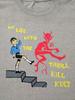 Rare! My Life With The Thrill Kill Kult Shirt Short Sleeve Gray  TU190 Unisex T-Shirt