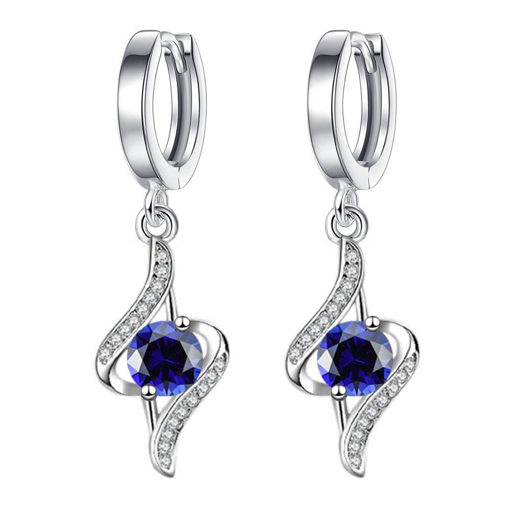 

Japan and South Korea Style Aesthetic Diamond Inlay Earrings Cool Wind Advanced Sense of Earrings EK-21