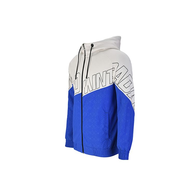 Li Ning Thickened Sports Casual Hooded Jacket Men Jackets Frost-White AWDQ829-1