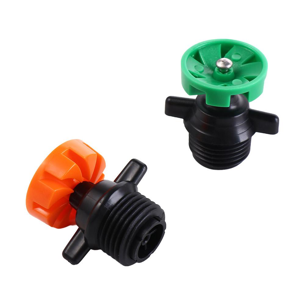 1/2 Inch Irrigation Nozzle 360 Degree Turning Sprinkler Rotating Sprinkler Lawn Irrigation