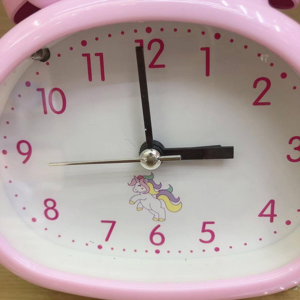 3.5-inch Silent Scanning Bell Ringing Bell Cartoon Animal Shape Children's Study Gift Pendulum Clock