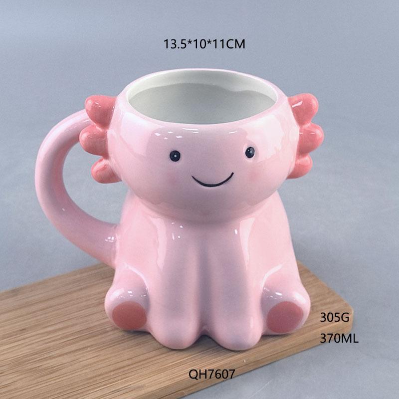 

Ceramic 3D Animal Cup Elk Cup Octopus Cup Sloth Cup Cute Ceramic Mug Ceramic Craft 301-400ml