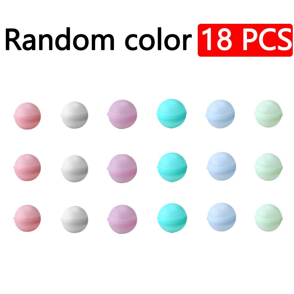 Reusable Water Balloons Toys Quick Fill Self Sealing Water Bomb for Summer GamesChildren's Adults Qutdoor Activities Toy Gifts