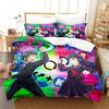 Kawaii  Hi Score Girl Bedding Set Single Twin Full Queen King Size Bed Set Adult Kid Bedroom Duvet Cover Sets Home Textiles