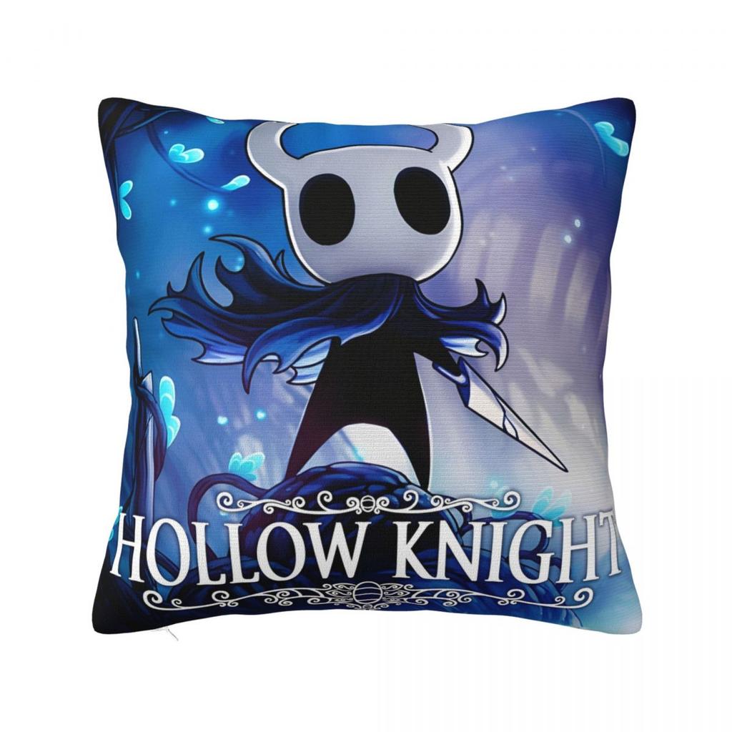 Hollow Knight Funny Games Printed Pillowcase Cushion Cover Pillow Covers Y2K Seat Decorations Square Multi-Size