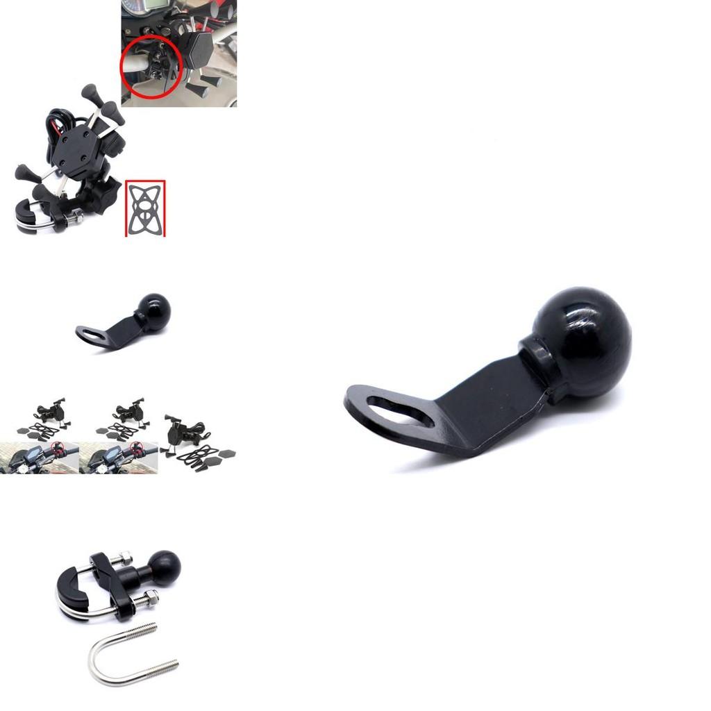 Universelle Motorradhalterung für GPS-Geräte mit USB-Ladeanschluss Kompatibel mit Yellow Dragon 600 Gw250 Cb400