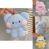 Cute Korean Ins Trend Popular Mini Plush Doll Pendant Cartoon Bag Decoration Gift Pearl Velvet Fill Material Not Multifunctional